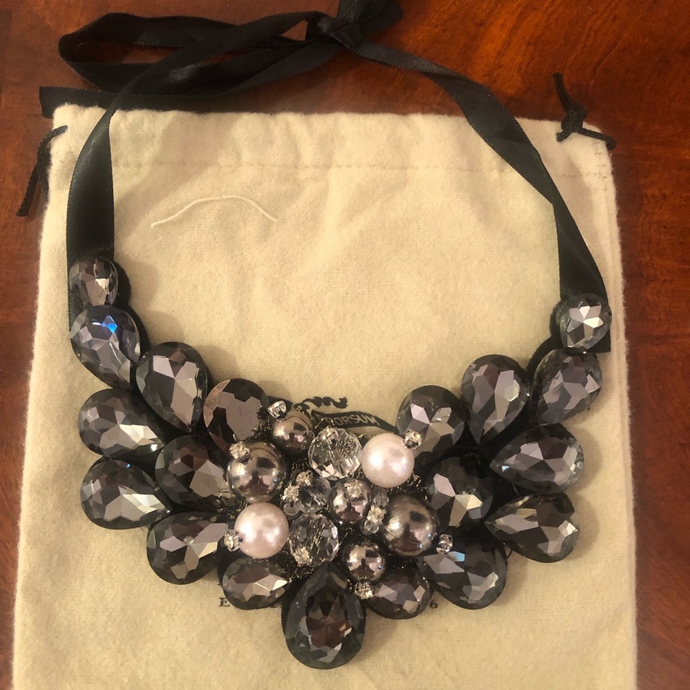 Beautiful tie back black  & multi colors
